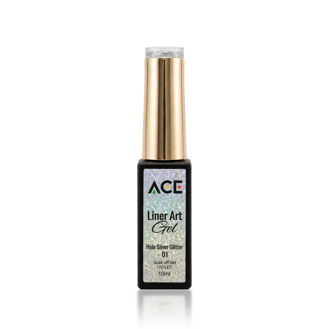 ACE Liner Gel 001 Holo Silver