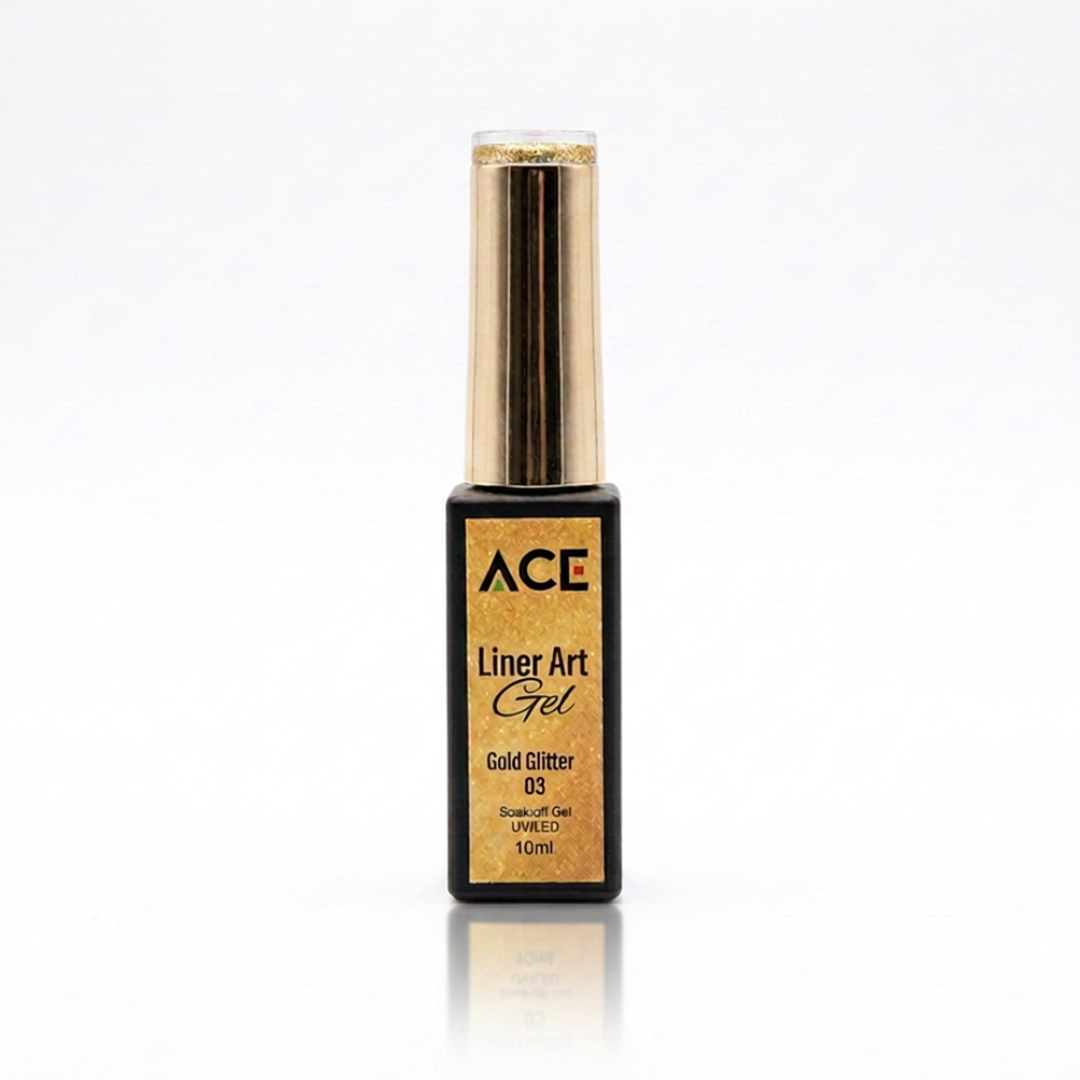 ACE Liner Gel 03 Gold Glitter