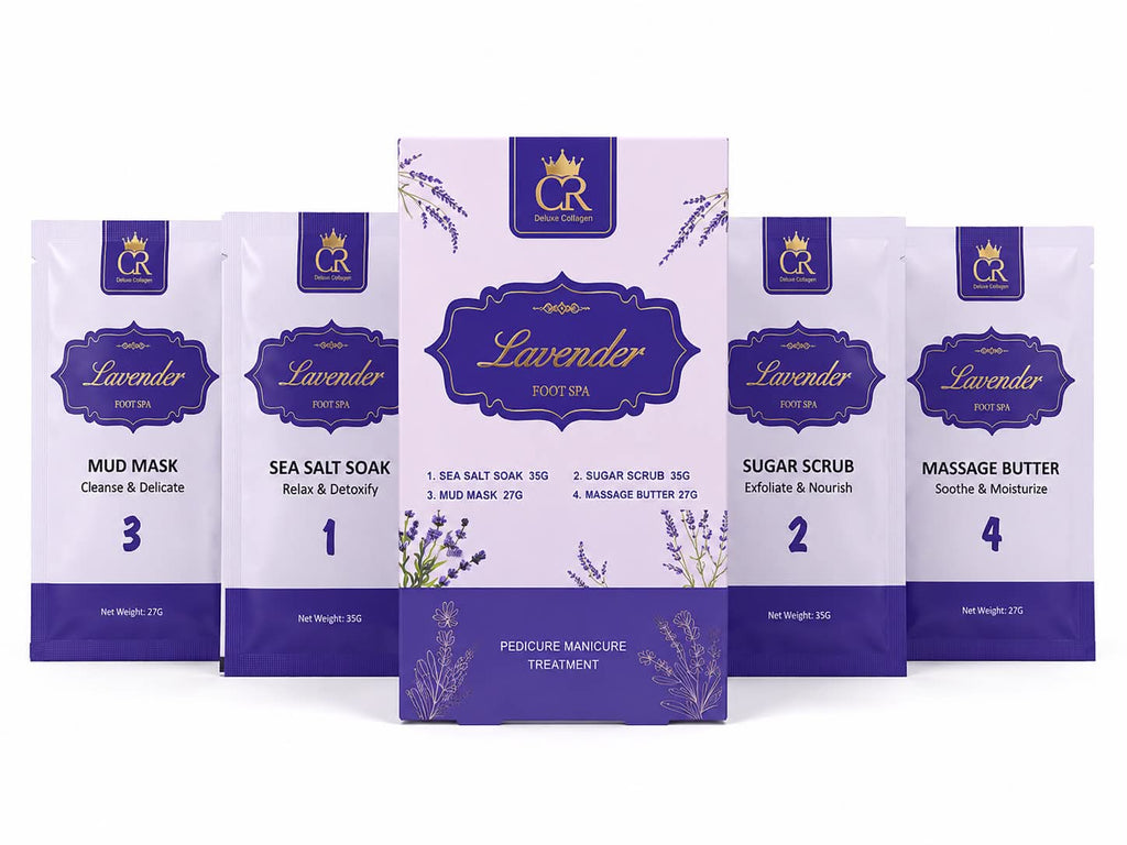 CROWN DELUXE COLLAGEN 4 STEP - Lavender