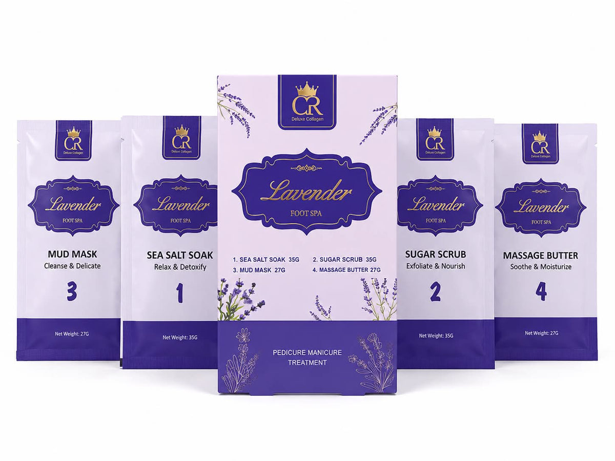 CROWN DELUXE COLLAGEN 4 STEP - Lavender