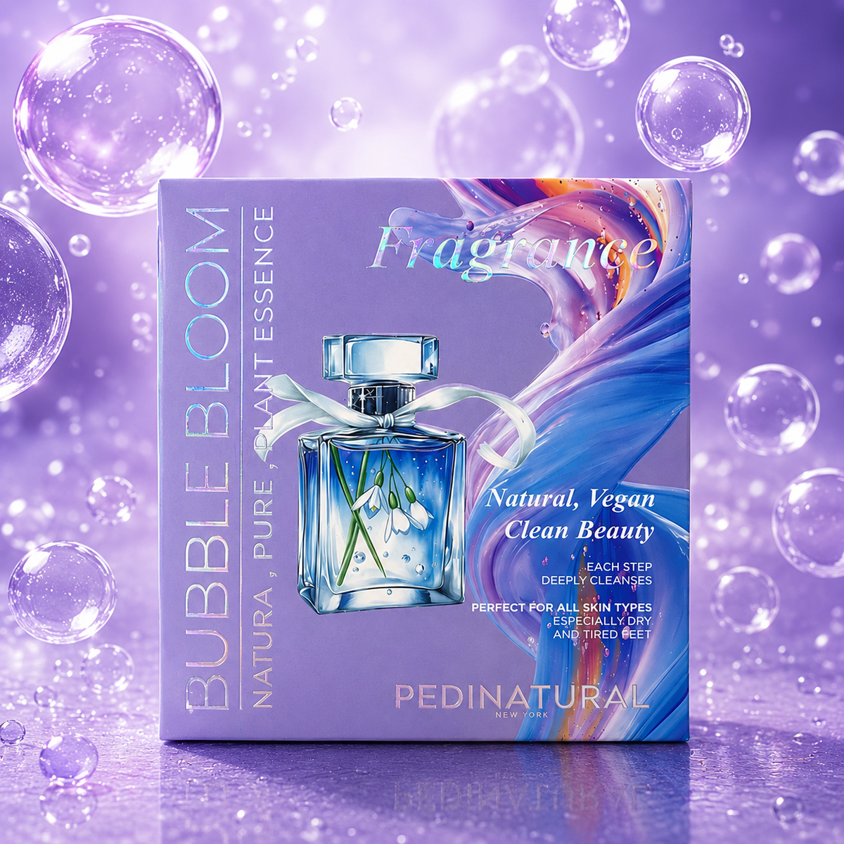 Pedinatural Bubble Bloom Pedicure - Fragrance