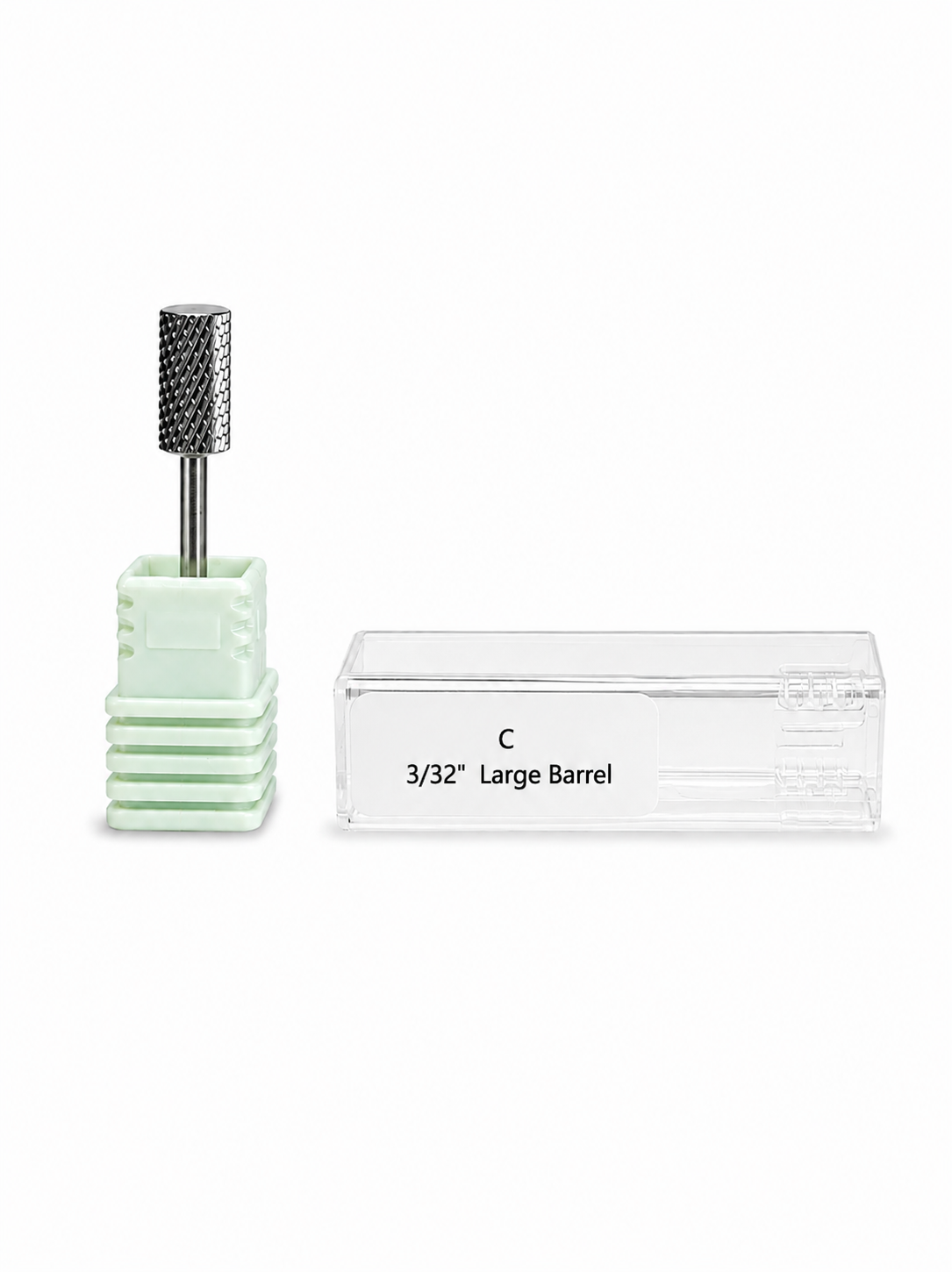 C 3/32" Large Barrel Carbide Nail Drill Bit