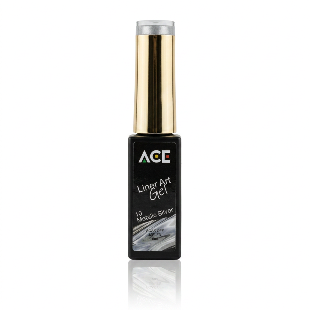 ACE Liner Gel 10 Metalic Silver