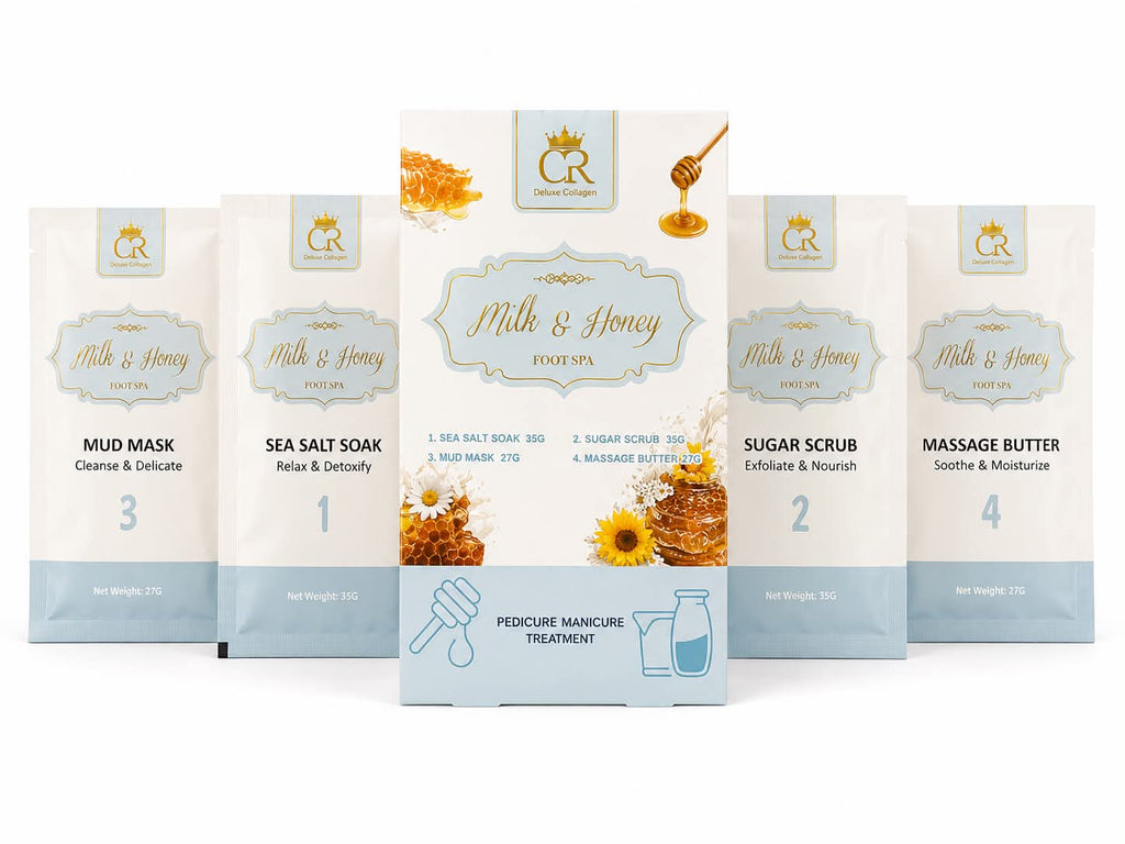 CROWN DELUXE COLLAGEN 4 STEP - Milk & Honey