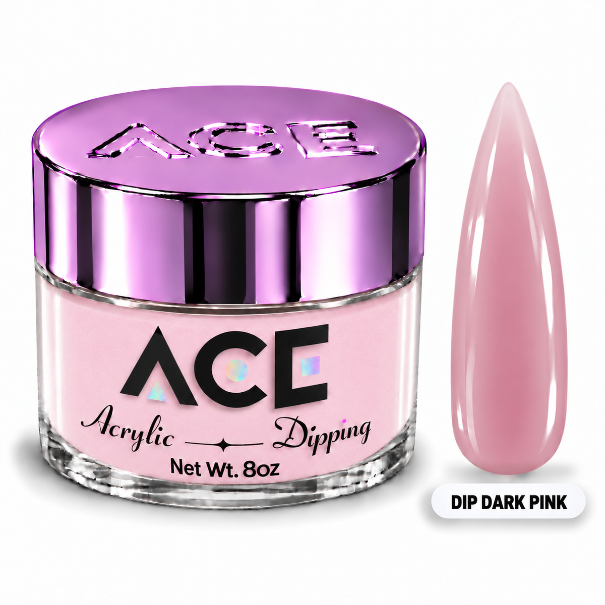 ACE Acrylic - Dipping Powder Dip Dark Pink