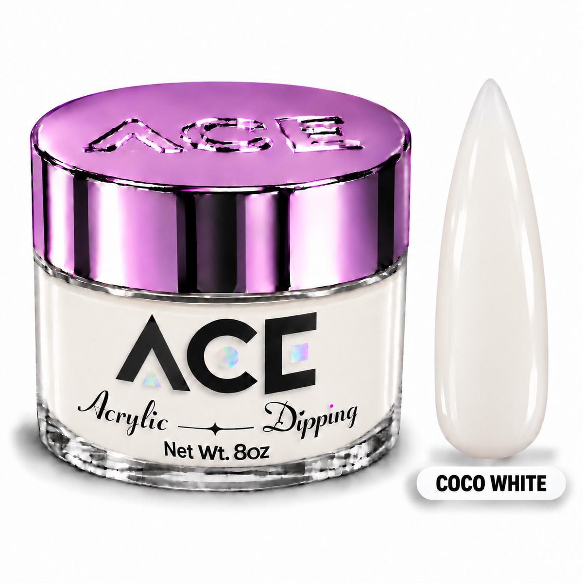 ACE Acrylic - Dipping Powder Coco White