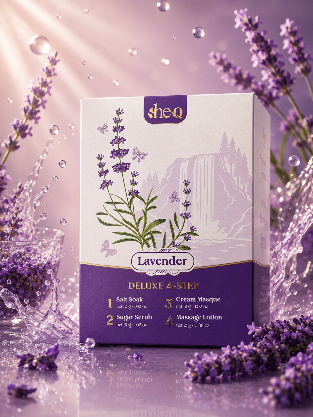 SheQ Deluxe 4 Step - Lavender