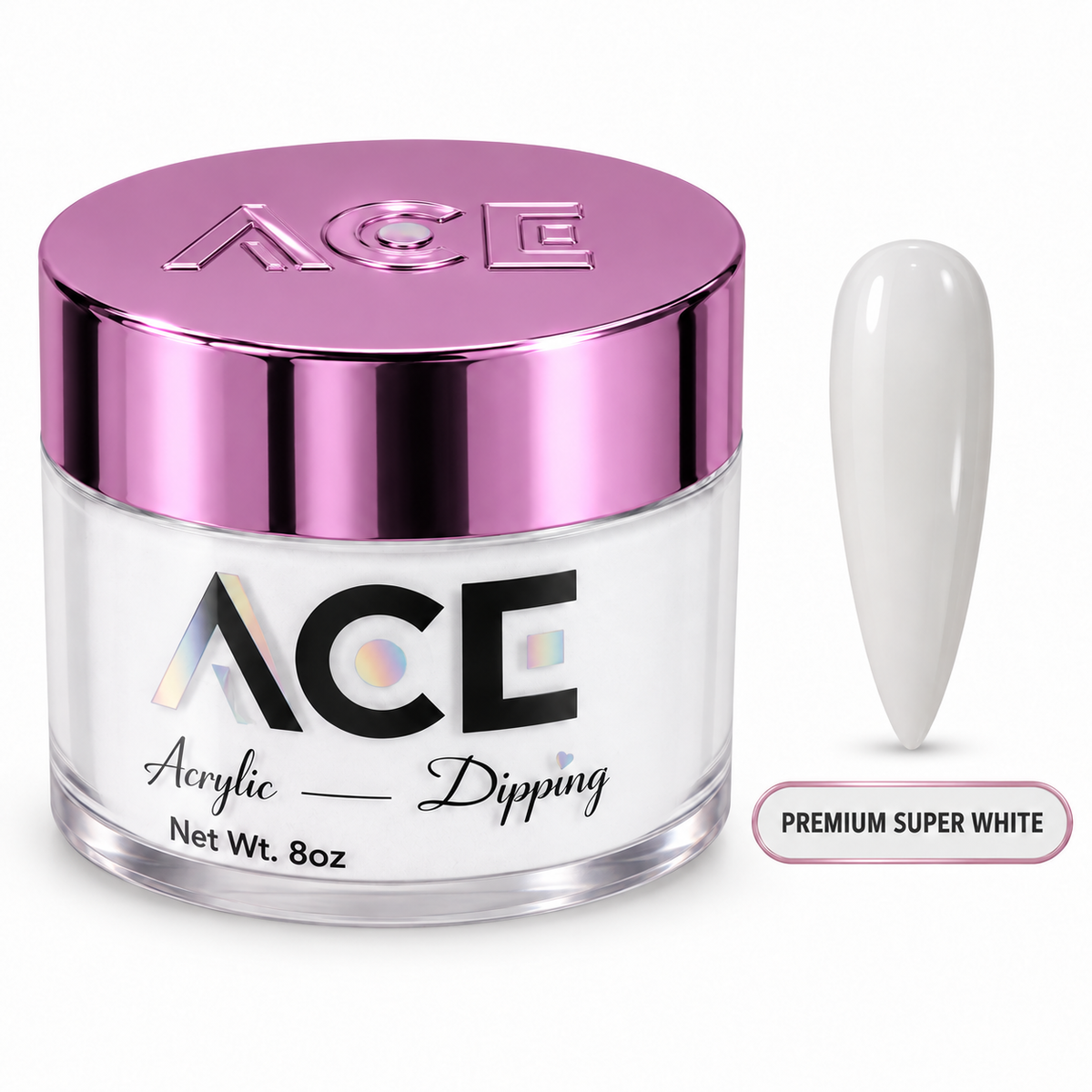 ACE Acrylic - Dipping Powder Premium Super White