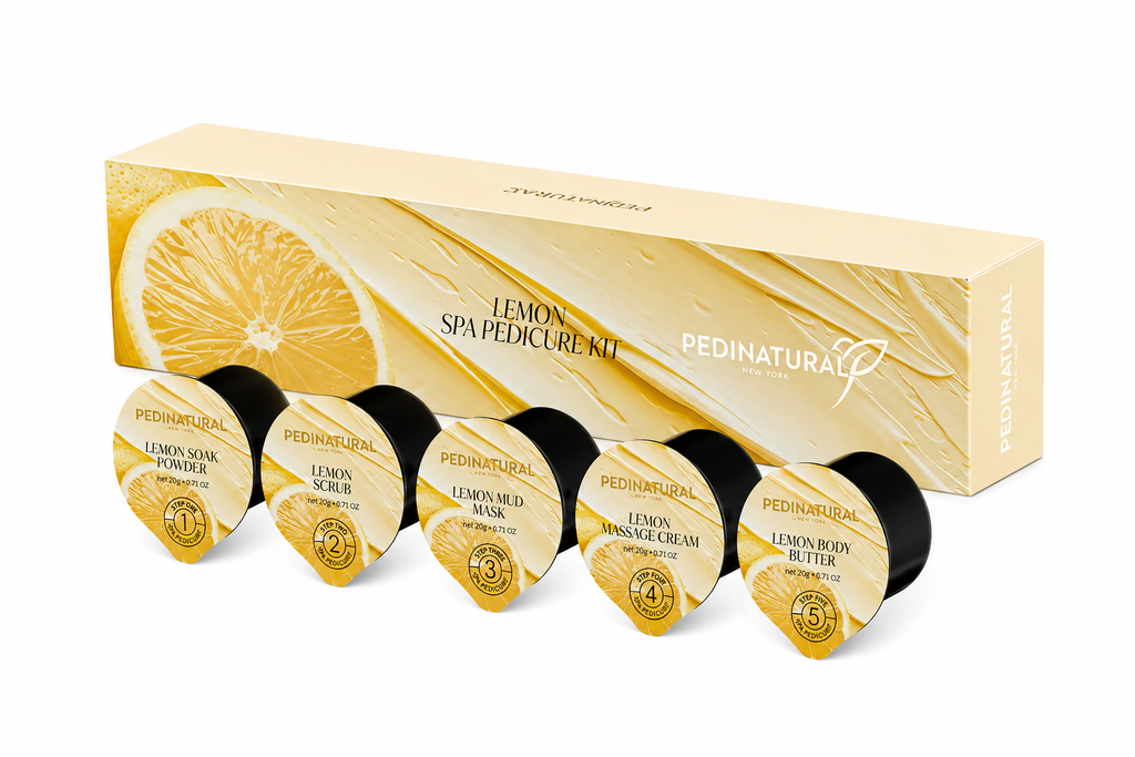 PEDINATURAL Pedicure Kit 5in1 - Lemon