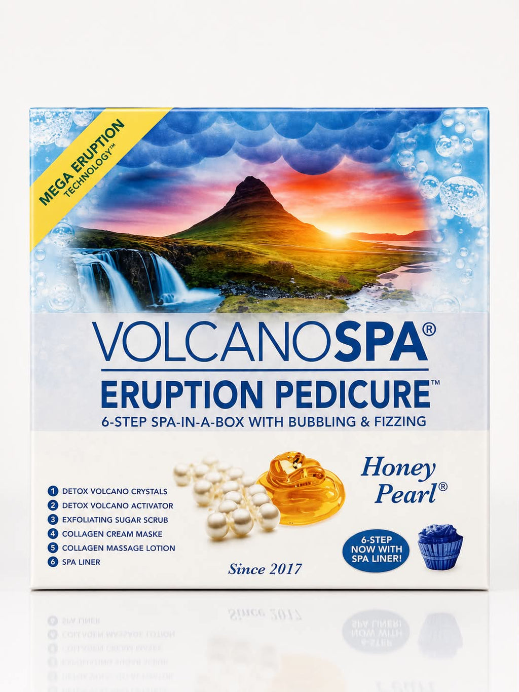 Volcano Pedicure Spa 6 Steps - Honey Pearl