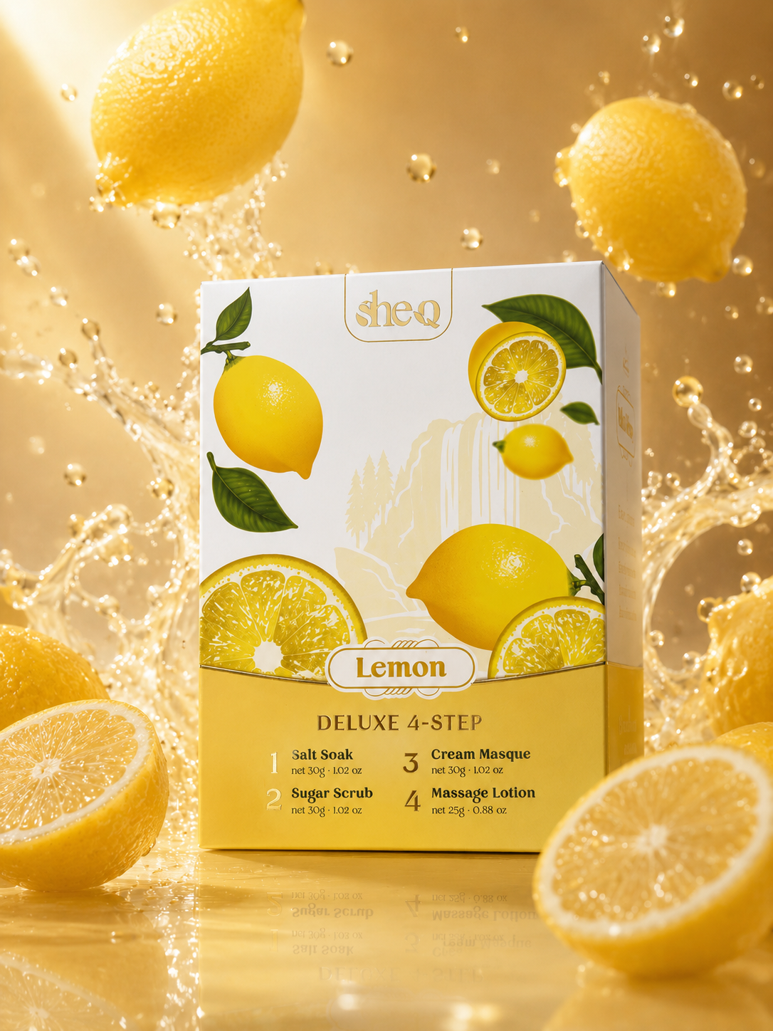 SheQ Deluxe 4 Step - Lemon