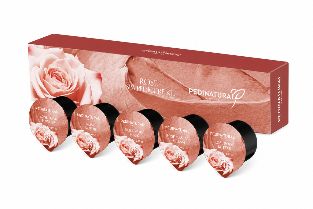 PEDINATURAL Pedicure Kit 5in1 - Rose