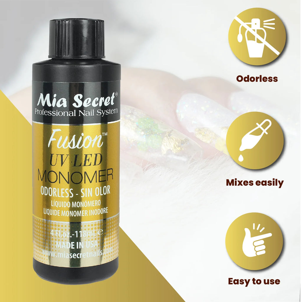 Mia Secret UV.LED Liquid Monomer 4 oz