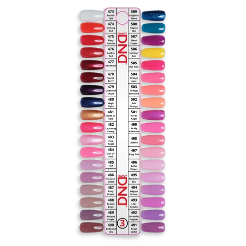 DND Gel & Lacquer #473 - #509
