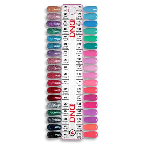 DND Gel & Lacquer #510 - #545