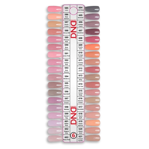 DND Gel & Lacquer #582 - #621