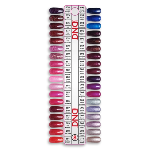 DND Gel & Lacquer #674 - #710