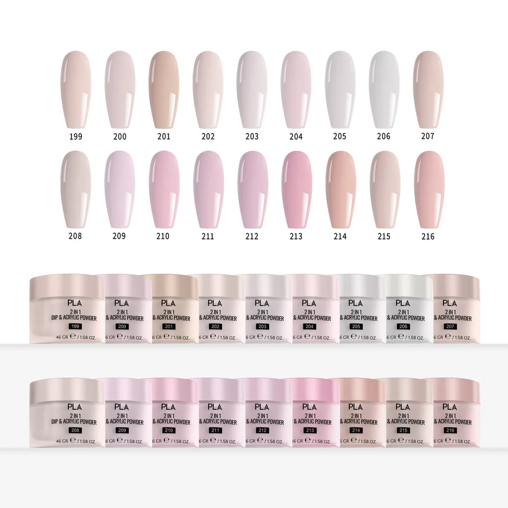PLA Fashionably Light Collection  #199 - 216