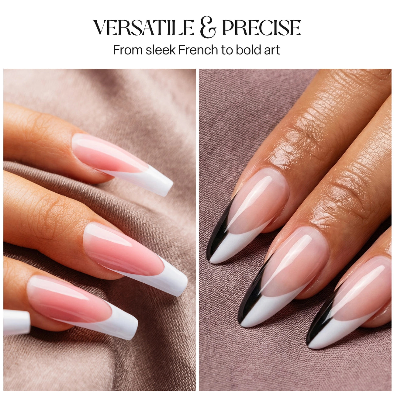 French Manicure Gel - French White