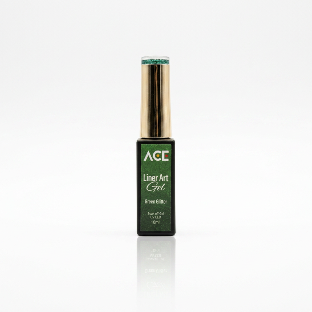 ACE Liner Gel 02 Green Glitter