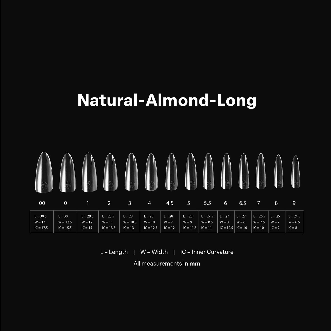 Apres Gel-X Natural Almond Long Box of Tips (600pcs)