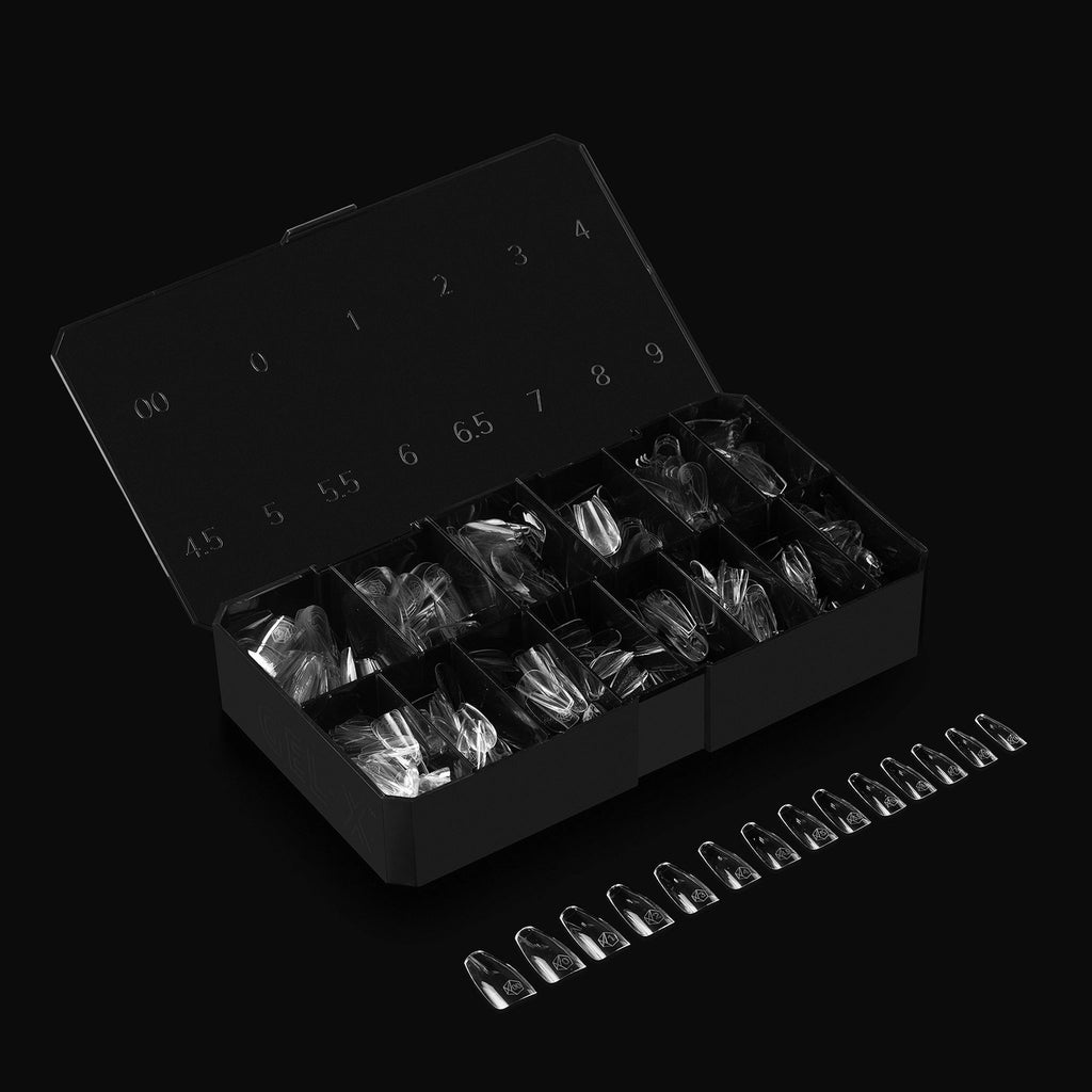 Apres Gel-X Natural Coffin Medium Box of Tips (600pcs)