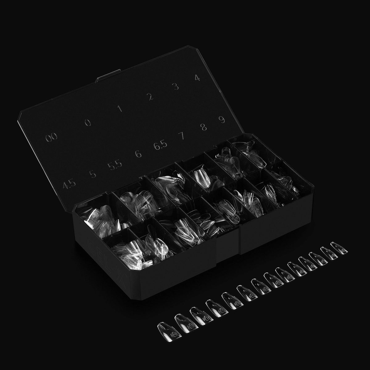 Apres Gel-X Natural Coffin Medium Box of Tips (600pcs)