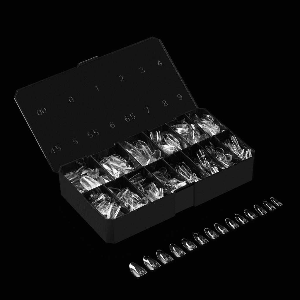 Apres Gel-X Natural Round Medium Box of Tips (600pcs)