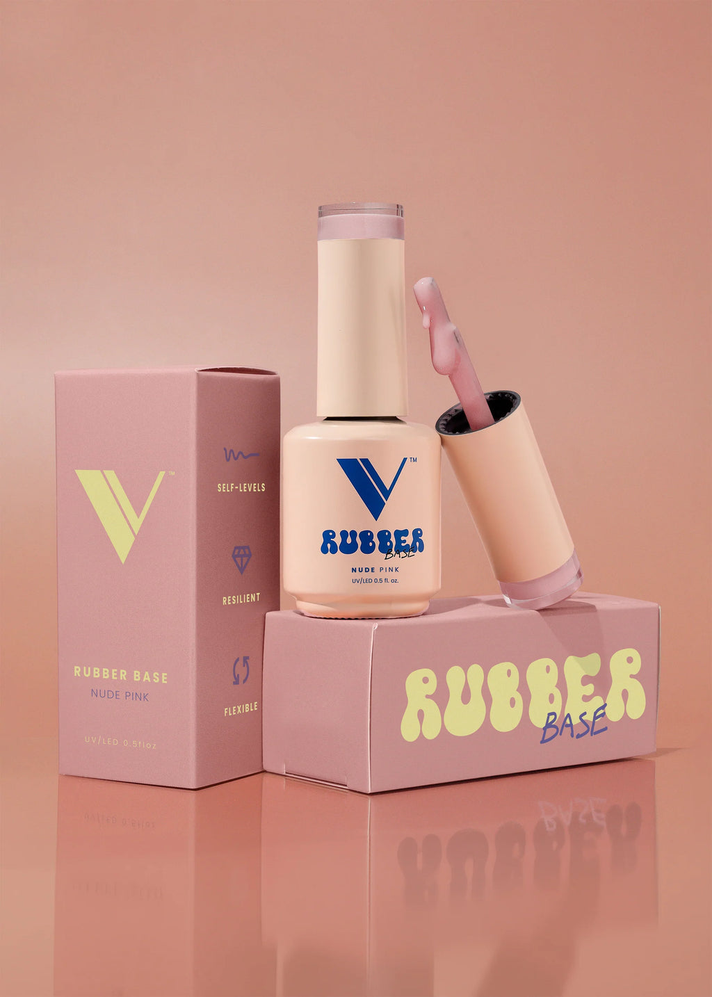 Valentino Rubber Base - Nude Pink