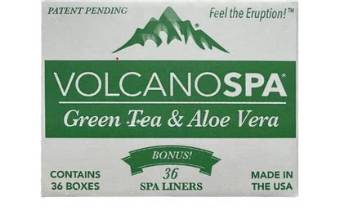 Volcano Pedicure Spa 6 Steps - Green Tea & Aloe Vera