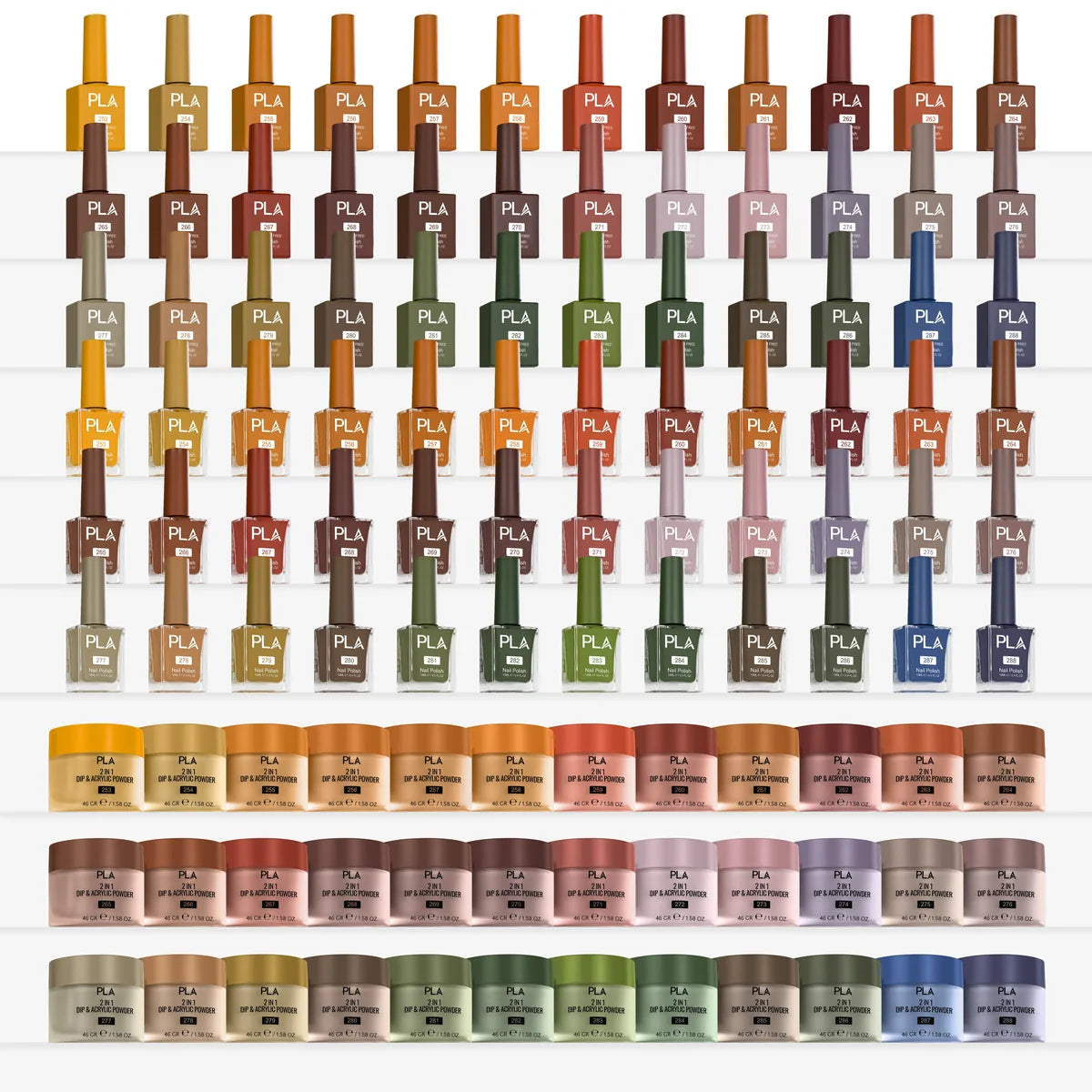 PLA Fall Collection  #253 - 288