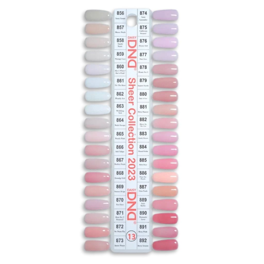 DND Gel & Lacquer #856 - #892