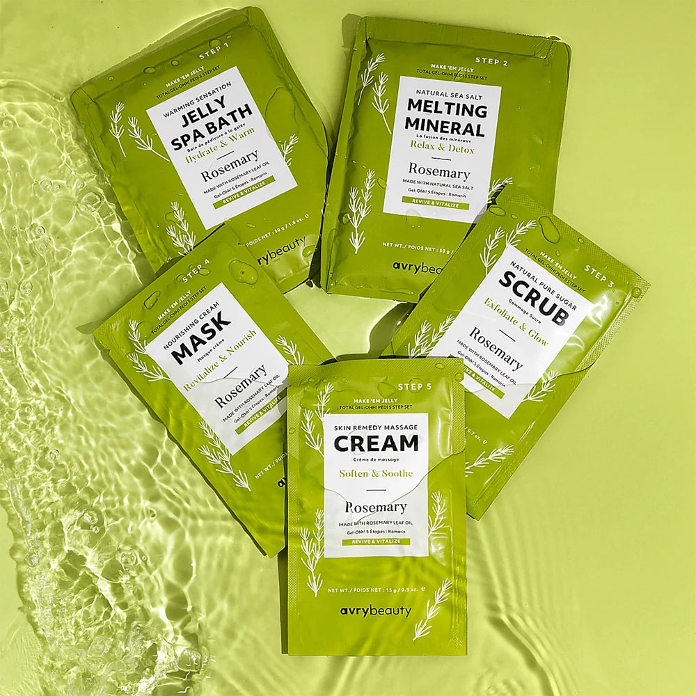 Total Gel-Ohh! Pedi Spa Set - Rosemary