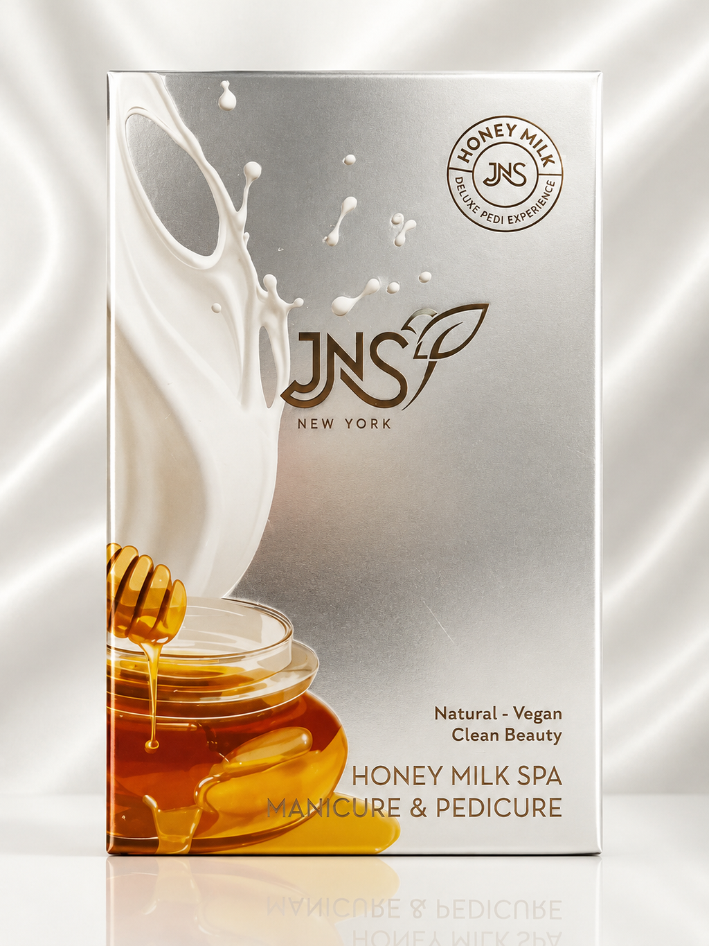 JNS New York 4 Steps Deluxe Pedi - Honey Milk