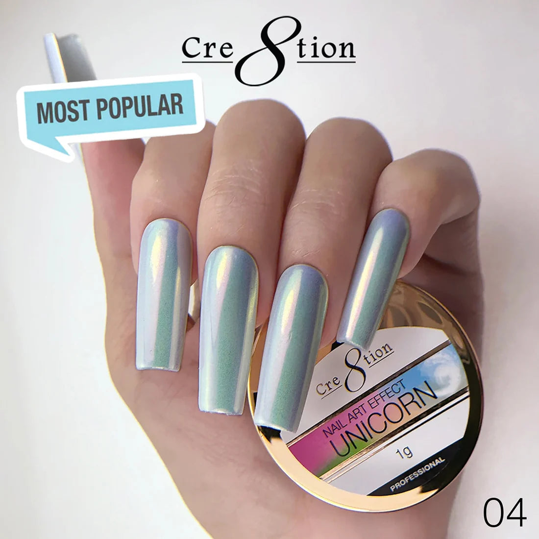 Cre8tion Unicorn Nail Art Effect 1g