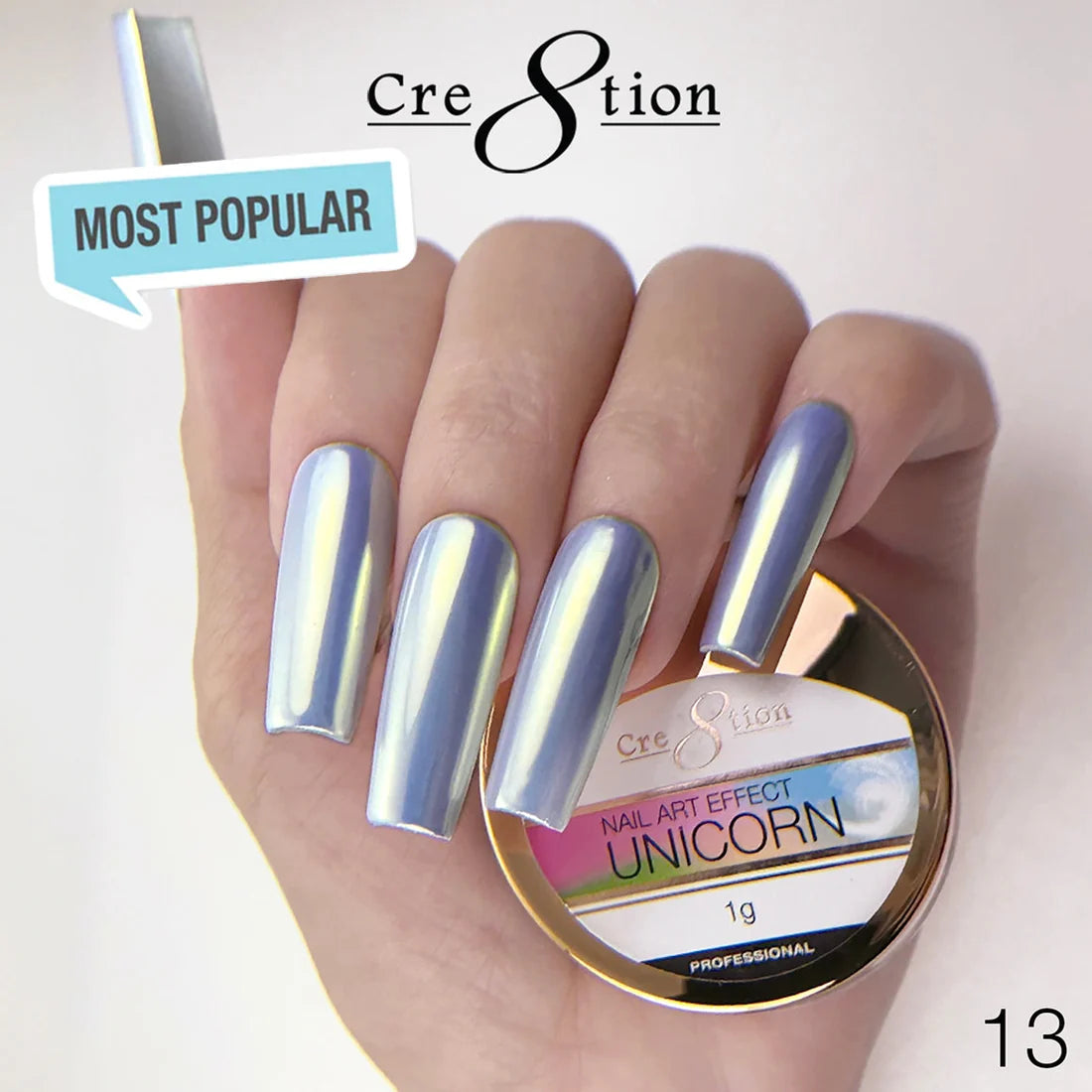 Cre8tion Unicorn Nail Art Effect 1g