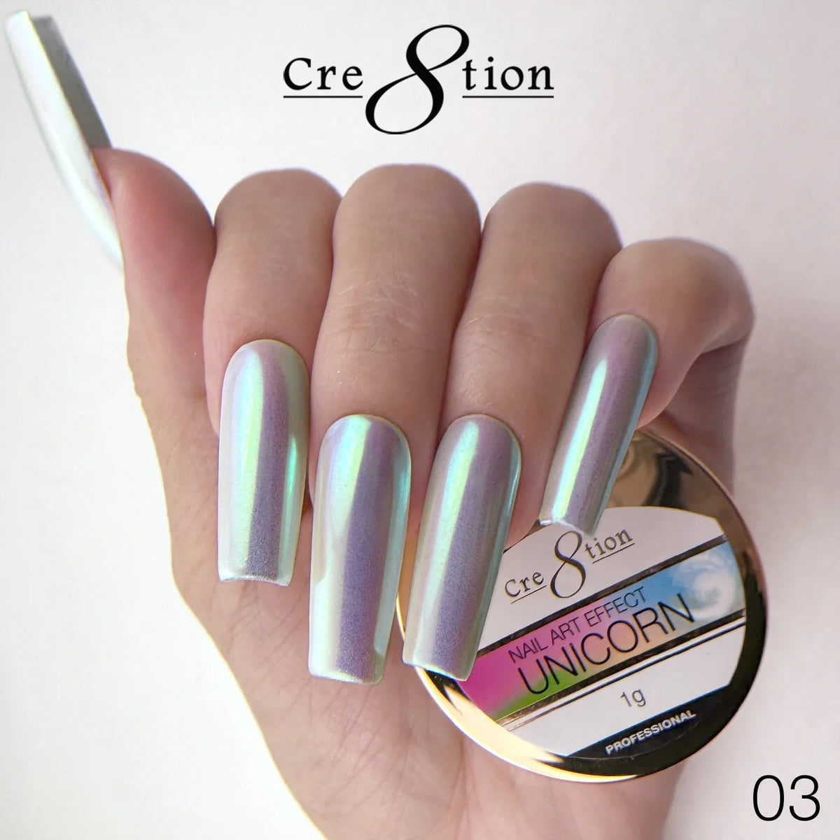 Cre8tion Unicorn Nail Art Effect 1g