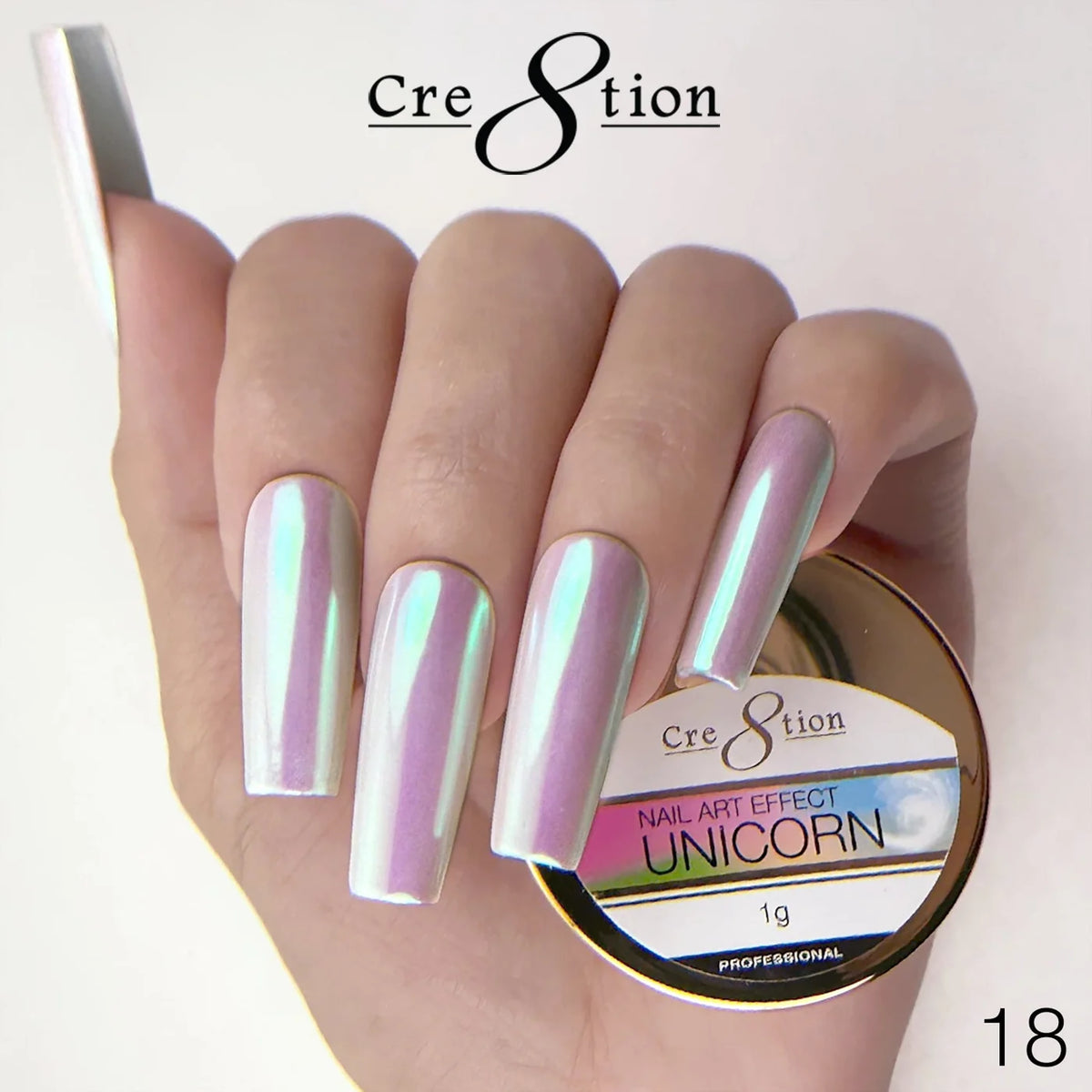 Cre8tion Unicorn Nail Art Effect 1g